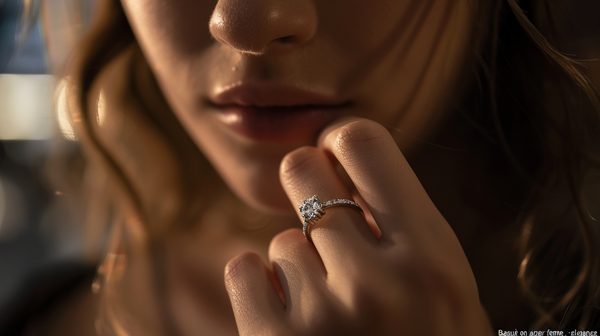 Bague en argent pour femme : élégance au quotidien