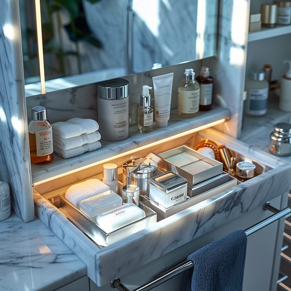 Trousse de toilette : les essentiels à ranger à l'intérieur